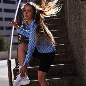 VINTAGE checkered shirt